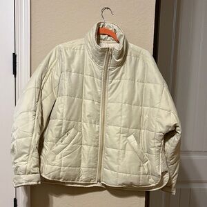 HYFVE Cream Quilted Jacket